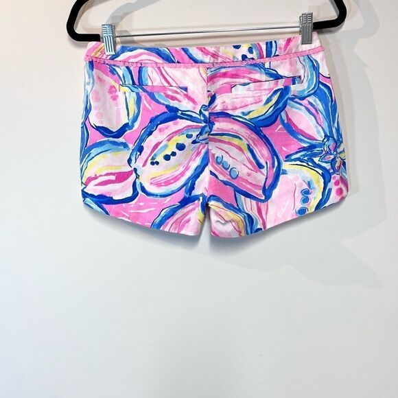 NWT Lilly Pulitzer Adie Short Pink Sunset Womens Size 0 - Picture 7 of 11